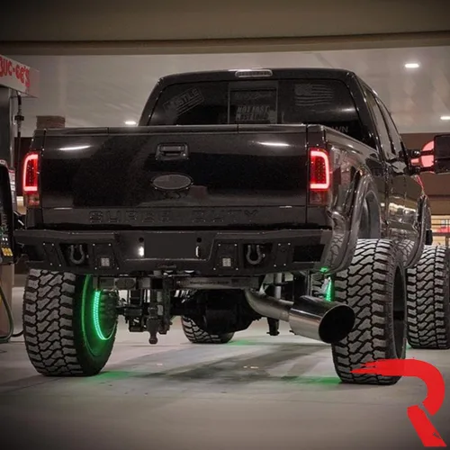 Miniatura 8 de RECON - Compatible con Ford Super Duty 2008-2016 (F250, F350, F450, F550) Luces Traseras OLED Premium Ultra Brillantes, Señales de Giro Rojas, Luces