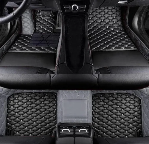 Miniatura 15 de Alfombrillas de cuero personalizadas para automóvil, impermeables, antideslizantes, adecuadas para automóviles, SUV, camionetas, lindos tapetes