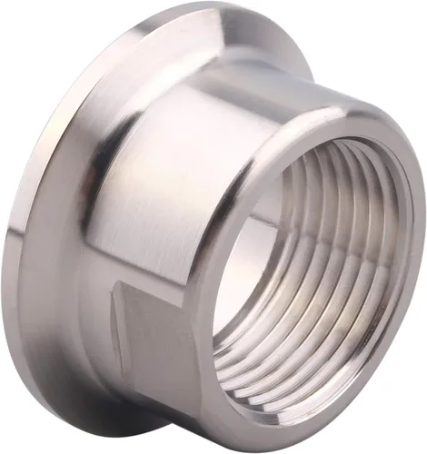 Miniatura 4 de DERNORD Abrazadera Sanitaria Tri a NPT Hembra Tri Clover (1" NPT Hembra (abrazadera Tri de 1.5 pulgadas))