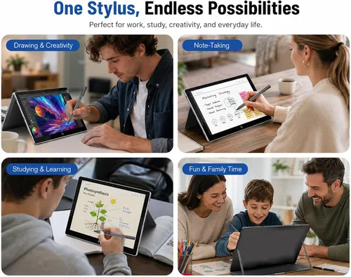 Miniatura 9 de Lápiz óptico para portátiles HP Envy x360 Pavilion Spectre Omnibook con pantalla táctil abatible, MPP Active Pen con 300 días de duración