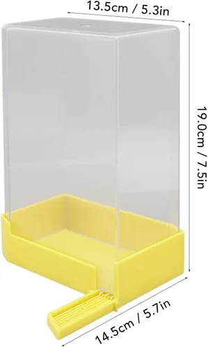 Miniatura 6 de Estación de riego de abejas, dispensador de bebida de gran capacidad de 37.2 fl oz con entrada cuadrada para abejas, herramienta de apicultura al
