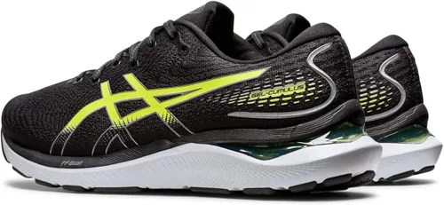 Miniatura 3 de ASICS Gel-Cumulus 24 - Tenis de correr para hombre, NegroNaranja