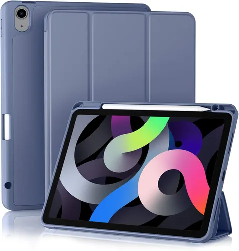 Miniatura 10 de Akkerds Funda compatible con iPad Air de 11 pulgadas de 7ª/6ª generación (M3/M2) 2025/2024, para iPad Air de 5ª/4ª generación de 10.9 pulgadas Rosa