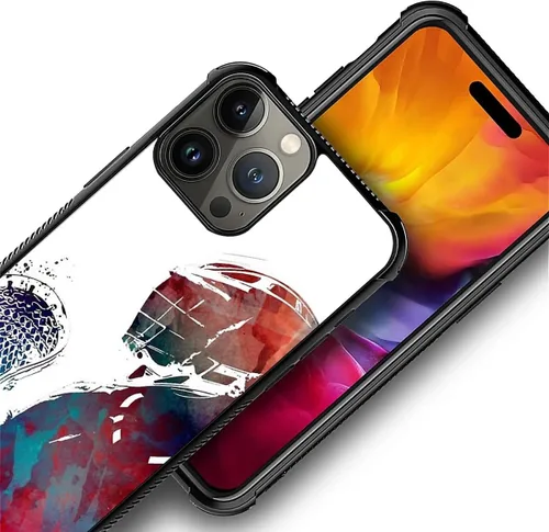 Miniatura 193 de Compatible con funda para iPhone 6 Plus/6s Plus,Bite Your Teeth Diseño de patrón asombroso, funda trasera dura de PC anti-arañazos y a prueba