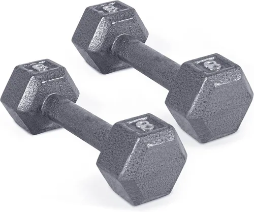 Miniatura 54 de CAP Barbell Mancuerna hexagonal de hierro fundido Múltiples opciones