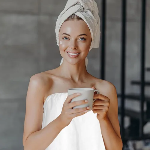 Miniatura 5 de 20 piezas desechables para spa, ajustables, no tejidas, albornoz de baño, sauna, falda de baño, batas de sudor para mujeres, salón de belleza y spa
