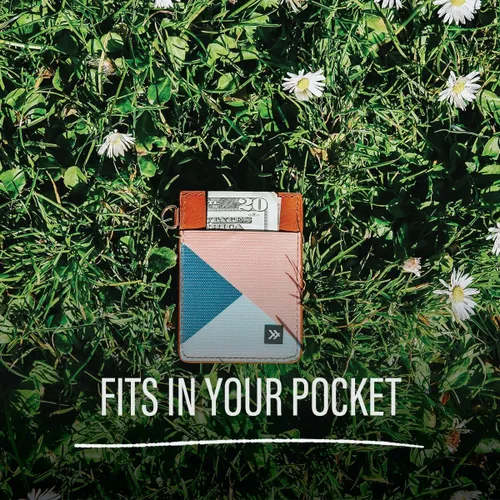 Miniatura 4 de Thread Wallets - Cartera delgada de diseño minimalista con tarjetero vertical.
