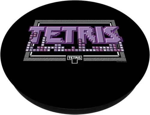 Miniatura 2 de Tetris PopGrip intercambiable con logotipo de 8 bits