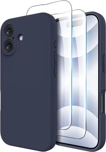 Miniatura 51 de OTOFLY Funda para iPhone 11, funda para teléfono 11, delgada, a prueba de golpes, antihuellas, forro de microfibra antiarañazos, funda protectora
