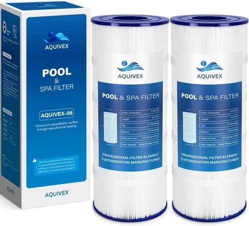 CX1200RE - Cartucho de filtro de piscina, compatible con Hayward StarClear Plus C1200, W3C12002, Pleatco PA120, Unicel C-8412, Filbur FC-1293,