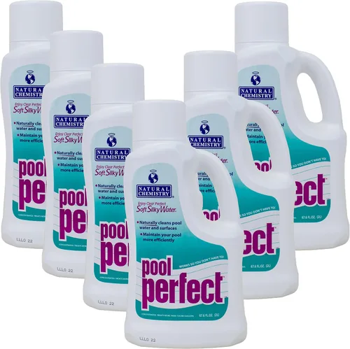 Miniatura 5 de Natural Chemistry Pool Perfect, 2 L, 1 paquete, limpiador de piscina para eliminar contaminantes, desechos y otros residuos