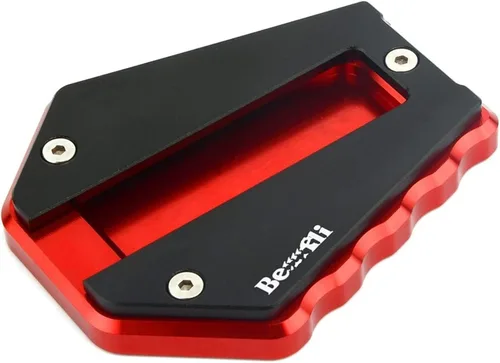 Miniatura 8 de Accesorios de motocicleta Soporte lateral para Benelli TRK502 TRK 502 502X para Benelli 2017 2019 (color : A negro)