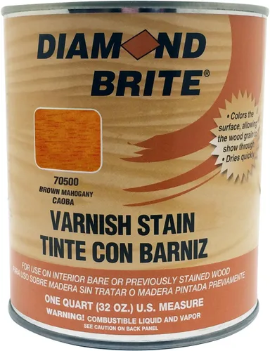 Miniatura 5 de Diamond Brite - Tinte para barniz 70100-2, acabado interior de madera que mejora el grano de madera natural, revestimiento de madera duradero