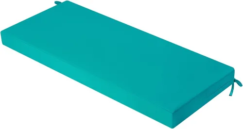 idee-home Cojín de banco para exteriores impermeable, cojines de banco para muebles de exterior, almohadilla de asiento de repuesto para columpio de