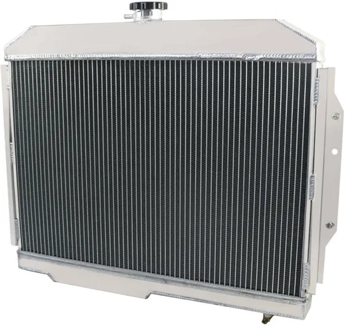 Miniatura 5 de Radiador de 3 filas compatible con AMC Rambler/Javelin AMX/SST/DPL V8 1959 1960 1965 1967 1969 1970 1972 Radiador de aluminio+ ventilador