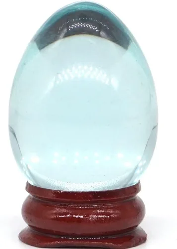 Miniatura 20 de Meditación Home Piedras de Cristal de 1.181x1.575 in, huevo Natural, Reiki Gema Mineral, artesanía, decoración del hogar, Regalo