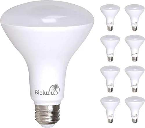 Miniatura 12 de Bioluz LED Paquete de 4 Bombillas LED BR30 Luces de Inundación para Interiores 90+ CRI Equivalente a 65W usa 7.5W 2700K Blanco Cálido 650 Lúmenes