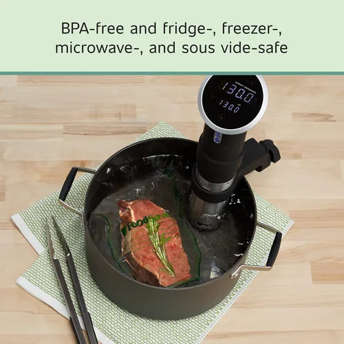 Miniatura 5 de FoodSaver Bolsas selladoras al vacío Easy Fill de 1 galón Grado comercial y reutilizables 10