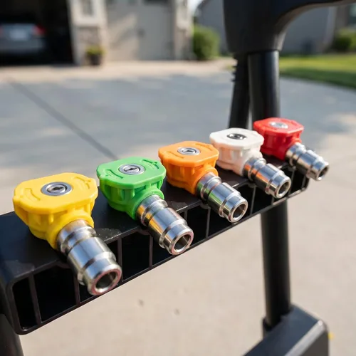 Miniatura 12 de PowerSmart DB1002 - Lavadora a presión eléctrica de 2600 PSI con motor sin escobillas de inducción, limpiador de alta presión de 3.0 GPM, 5