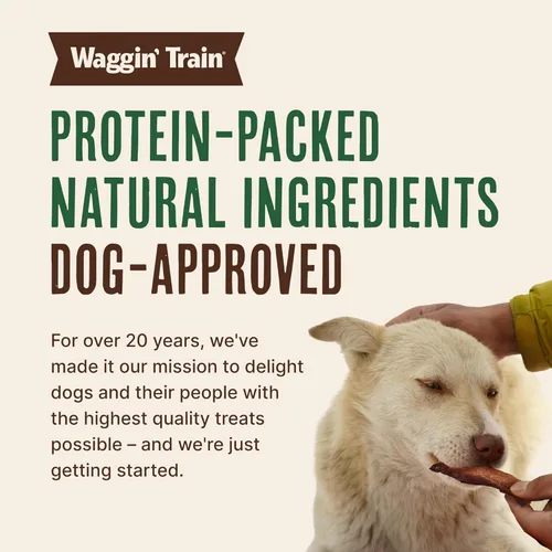 Miniatura 9 de Waggin' Train Golosinas para perros de pollo con rizos de cecina, hechas con pechugas de pollo 100% reales, solo dos ingredientes naturales, gran