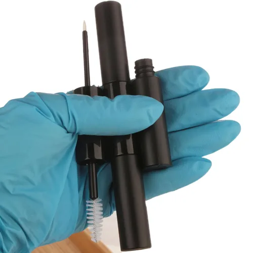 Miniatura 5 de COSIDEA 10 tubos vacíos de 5 mlx2 de doble extremo para rímel y delineador de ojos, tubo de rímel 2 en 1 de 0.3 fl oz y varita para botella