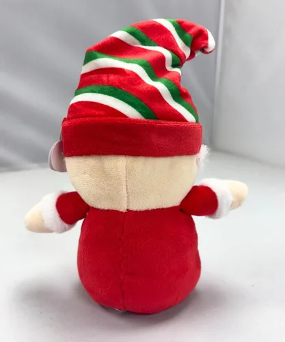 Miniatura 3 de TY Beanie Boo GNEWMAN - Gnomo de Navidad con sombrero - 6