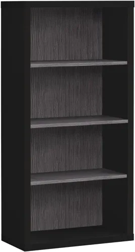 Miniatura 5 de Monarch Specialties Estantería resistente con 3 estantes ajustables para libros, 48 pulgadas de alto (marrón)