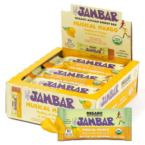 Miniatura 12 de JAMBAR Organic Artisan Energy Bar (Chocolate Cha Cha - 12 unidades)