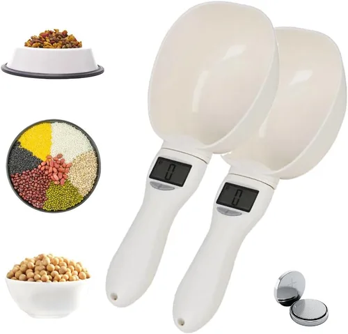 Miniatura 9 de Cuchara medidora digital, escala de medición de alimentos 2024 con pantalla LCD, cuchara de medición digital de alta precisión de 28.22 oz/0.04 oz