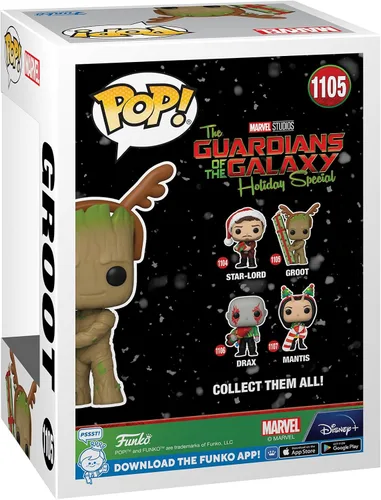 Miniatura 3 de Funko Pop! Marvel Holiday: Guardianes de la Galaxia - Groot