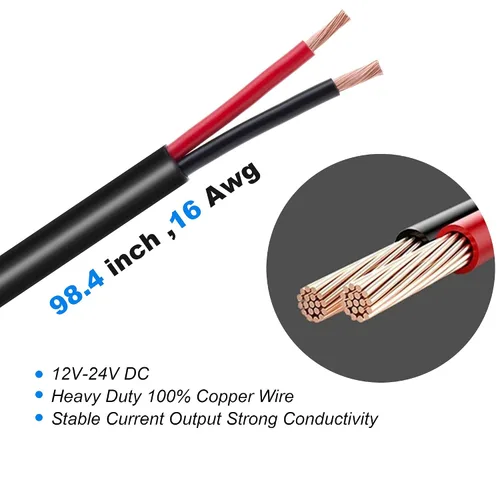 Miniatura 4 de ACOPOWER DC 12V/24V encendedor de cigarrillos de coche a DC5.0.197x0.083 in adaptador de conector (DC cargador de batería)