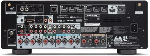 Miniatura 2 de Marantz Cinema 60 receptor de 7.2 canales (100W X 7) - Receptor de cine en casa 4K/120 y 8K, Bluetooth incorporado, Wi-Fi y HEOS multi-sala