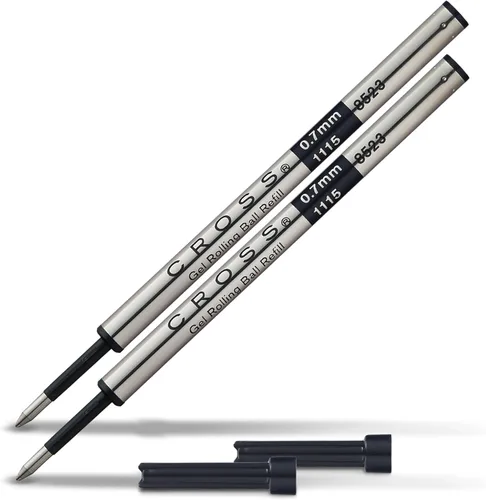 Miniatura 11 de A.T. Cross-Recambios para bolígrafo de gel Selectip de tinta mediana, Negro