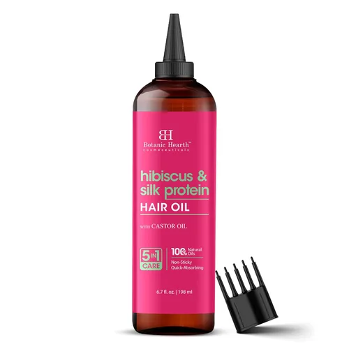 Miniatura 15 de Botanic Hearth Aceite de biotina para el crecimiento del cabello y aceites de tratamiento capilar Tratamiento fortalecedor seco, encrespado