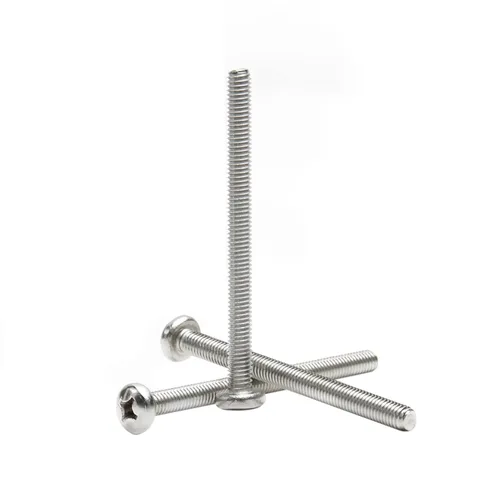 Miniatura 57 de MroMax 5 tornillos de máquina Phillips de cabeza plana M8 x 0.984 in, acero inoxidable 304 18-8, rosca completa, tornillos de cabeza cruzada gris
