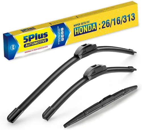 Miniatura 12 de 5 PLUS Limpiaparabrisas trasero de 10 pulgadas (10-B), reemplazo para HONDA HR-V 2022-2016 CRV 2024-2023 / Infiniti QX56 QX80 2022-2011 / Leaf