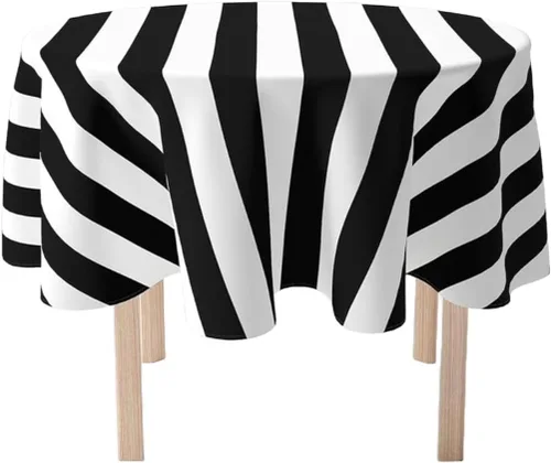 Miniatura 6 de Fabric Textile Products Servilletas de tela a rayas color lima y blanco Servilletas cabaña de 18 x 18 pulgadas Juego de 12 Resistente a