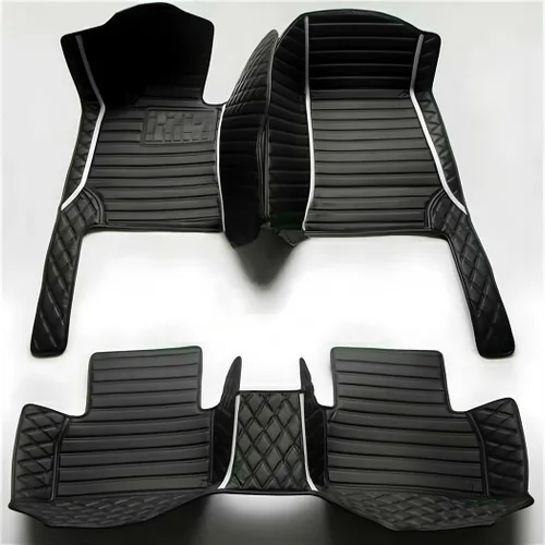 Miniatura 20 de Alfombrillas personalizadas de cuero artificial para automóvil, impermeables, antideslizantes, adecuadas para automóviles, SUV, camionetas, protegen