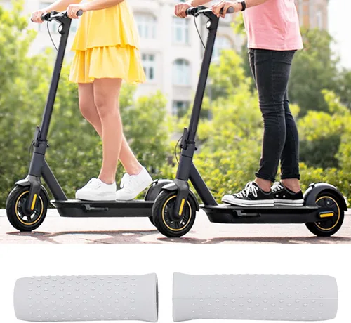 Miniatura 2 de Keenso Empuñaduras de manillar de scooter, empuñaduras eléctricas para scooter -G30, material de silicona, antideslizante y cómodo