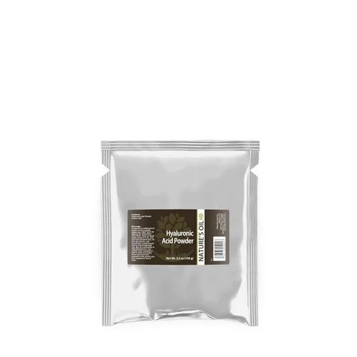 Miniatura 2 de Nature's Oil Polvo de ácido hialurónico (hialuronato de sodio) 0.8-1.2M Da - Alto peso molecular, grado cosmético puro para sueros de bricolaje