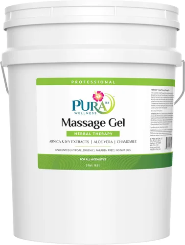 Miniatura 7 de Herbal Therapy - Gel de masaje de 8 onzas líquidas, aloe vera, profesional, terapia de masaje, tejido profundo, sin perfume, hipoalergénico