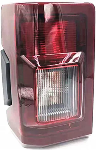 BAKUGO Luz trasera de coche, luz de parachoques trasero, lámpara de advertencia de freno para JMC Tiger 7 Pickup 2017 2018 2019 2020, izquierda
