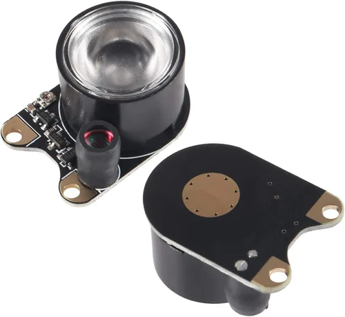 Miniatura 4 de para Raspberry Pi 4 Cámara de visión diurna y nocturna Módulo de enfoque ajustable 5MP OV5647 Sensor Webcam Video 1080p con 2 infrarrojos IR LED luz