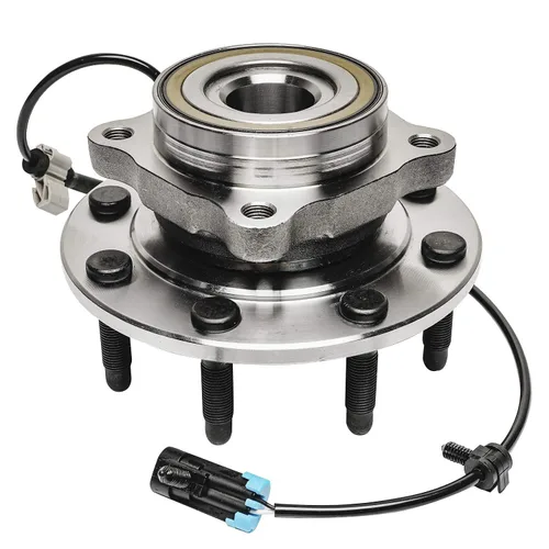 Miniatura 23 de Detroit Axle - Buje de rodamiento de rueda delantera 4WD para Ford F-250 F-350 Super Duty 2003-2004, Excursion 2003-2005, reemplazo del conjunto