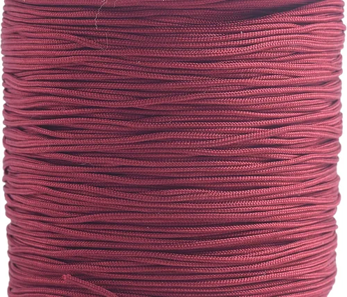 Miniatura 15 de KONMAY 1 rollo de cuerda de nailon para hacer pulseras de 150 yardas, trenzado de nailon Shamballa Macramé/cordón de cuentas de 0.4mm, cordón