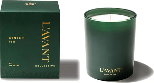 Miniatura 9 de L'AVANT Collective Ambre Santal - Vela perfumada de lujo, cera de soja y coco, no tóxica, 40 horas de tiempo de combustión, vela para decoración