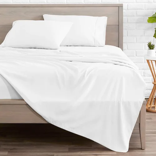 Miniatura 2 de Bare Home Juego de Sábanas Twin - Sábanas de Cama de Microfibra Ultra-Suave 1800 - Doble Cepillado - Bolsillos Profundos - Ajuste Fácil - Extra