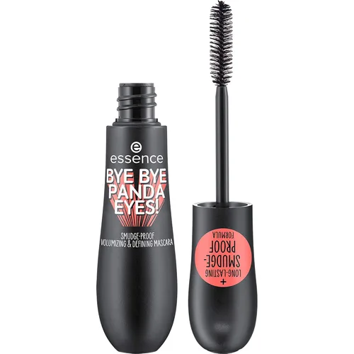 Miniatura 8 de essence Paquete de 3 rímel de tubos Bye Panda Eyes A prueba de manchas, definición voluminizadora Vegana, sin parabenos, sin aceite Libre