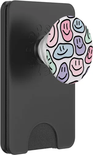 Miniatura 7 de Pastel estética trippy líquido remolino goteo sonrisa cara PopSockets estándar PopGrip