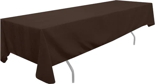 Miniatura 2 de ULTIMATE TEXTILE Modern Damask Kenya - Mantel rectangular (60 x 90 pulgadas), color marrón chocolate